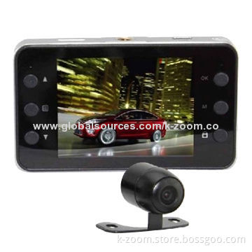 Car camera recorder, 2-channel, front maximum 1920*1080/25fps